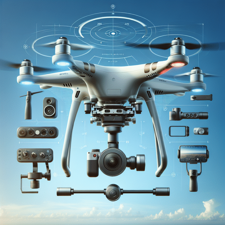 Como escolher gimbal para drone fotográfico