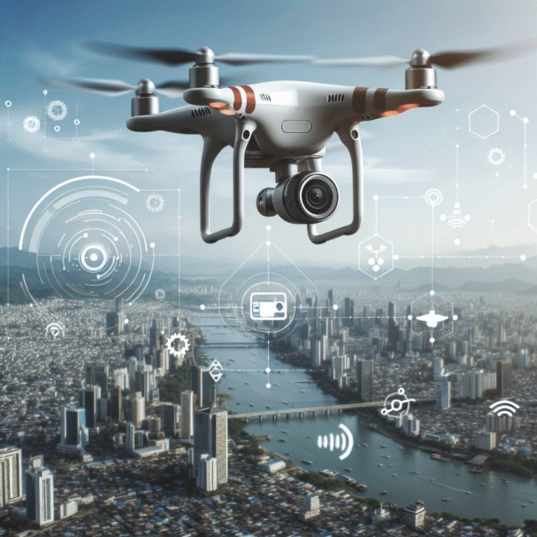 Como configurar câmera de drone para fotos