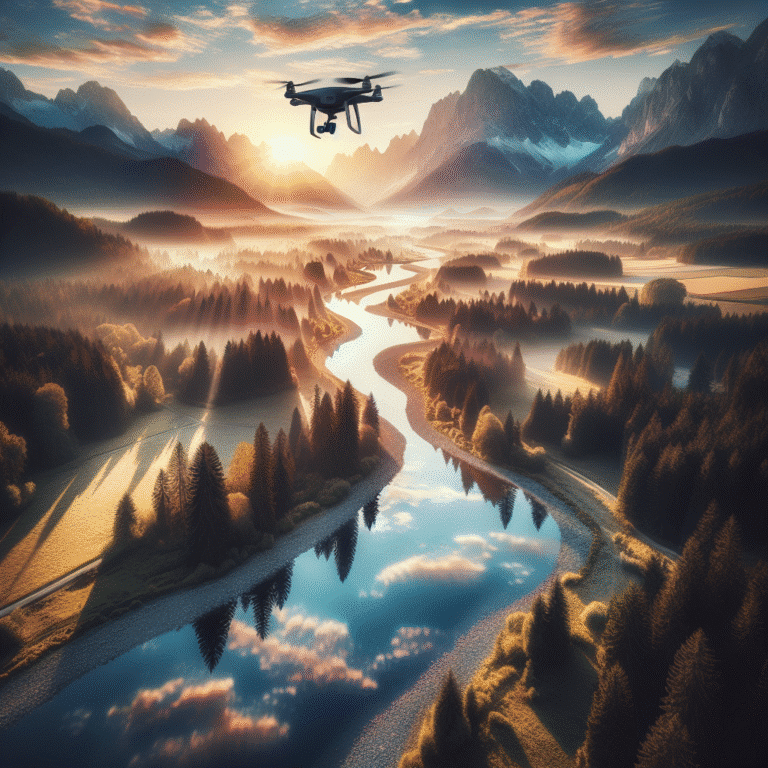 Efeitos criativos para fotos com drone