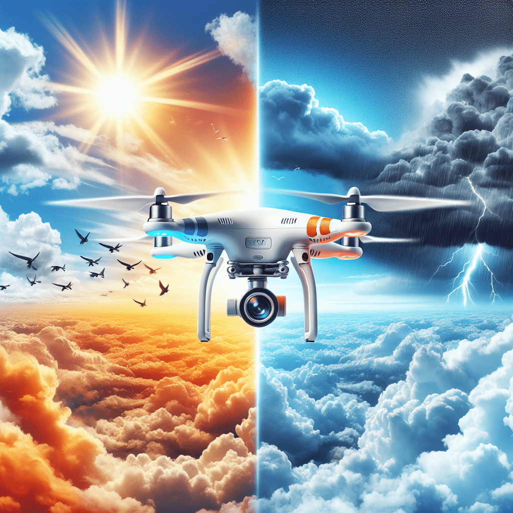 Dicas para fotografar com drone em diferentes condições climáticas